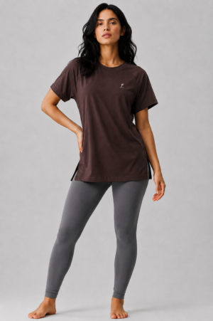 Everyday Comfort Top Brown