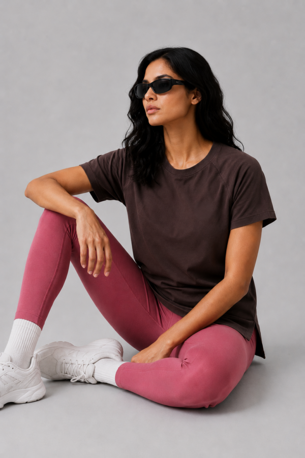 Everyday Comfort Top Brown